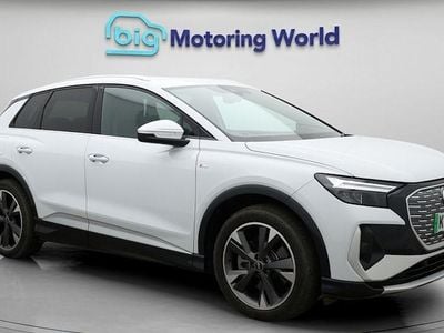 Used Audi Q4 e-tron S-Line 150 kW (204 HP) 2023 White SUV