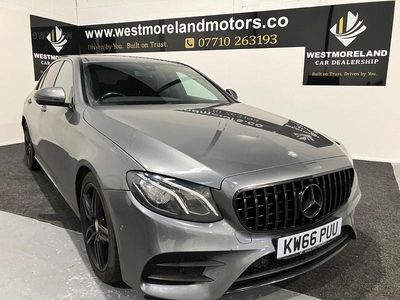 Grey Used 2016 Mercedes E220 AMG line Sedan | £13,990 (Fair price)
