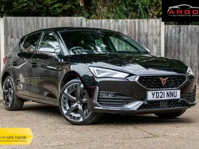Used Cupra Leon VZ3 241 HP (177 kW) 2021 Black Hatchback