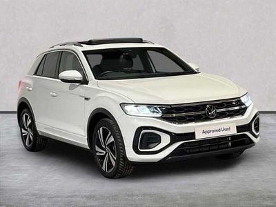 White Used 2025 VW T-Roc R-line SUV | £27,099 (Fair price)