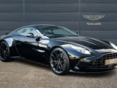 New Aston Martin V8 Vantage 2026 Black Hatchback