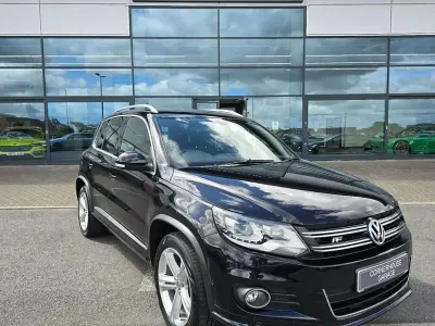Used VW Tiguan R-line 177 HP (130 kW) 2014 Black SUV