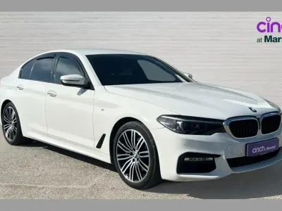 Used BMW 530 M Sport 252 HP (185 kW) 2017 White Sedan