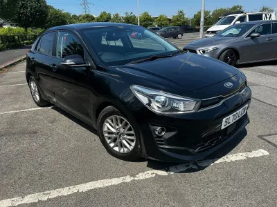 Used Kia Rio 84 HP (61 kW) 2020 Black Hatchback