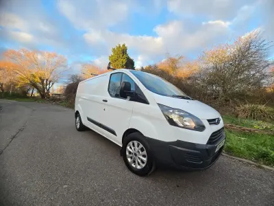 Used Ford Transit Custom 100 HP (73 kW) 2016 White Van