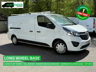 Used Vauxhall Vivaro Sportive 125 HP (91 kW) 2019 White MPV
