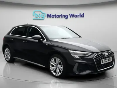 Used Audi A3 Sportback S-Line 204 HP (150 kW) 2023 Black Hatchback