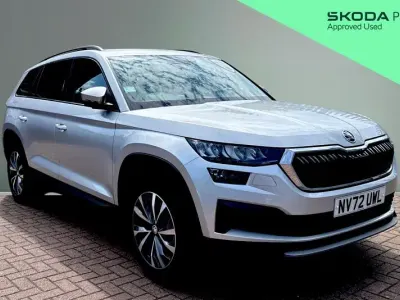 Second-hand Skoda Kodiaq SE Drive 150 CP (110 kW) 2023 Argintiu SUV