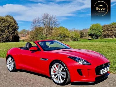Used Jaguar F-Type Supercharged 380 HP (279 kW) 2013 Red Cabriolet