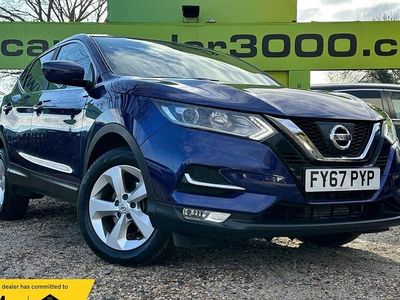 Blue Used 2017 Nissan Qashqai Acenta SUV | £8,350 (Fair price)