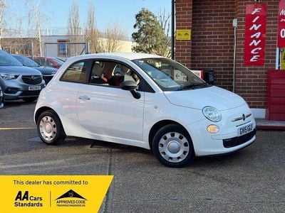 Used Fiat 500 Pop 69 HP (50 kW) 2015 White Hatchback