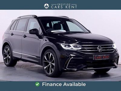 Black Used 2021 VW Tiguan R-line SUV | £20,049 (Good price)