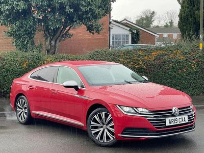 Used VW Arteon Elegance 2019 Red Hatchback