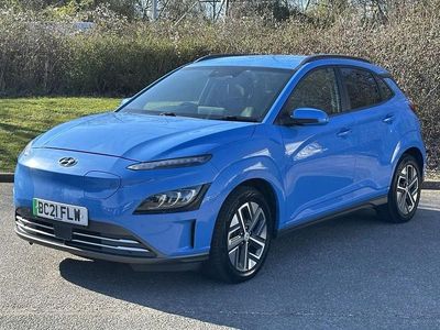 Used Hyundai Kona Premium 150 kW (204 HP) 2021 Blue SUV