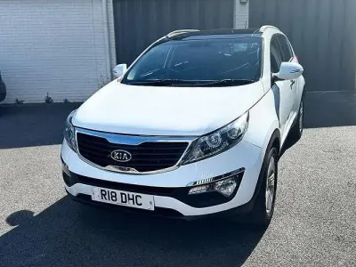 Used Kia Sportage 116 HP (85 kW) 2012 White SUV