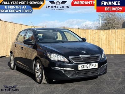 Used Peugeot 308 Active 2016 Black Hatchback