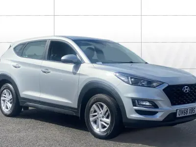 Used Hyundai Tucson 132 HP (97 kW) 2018 Silver SUV