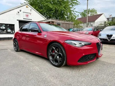 Begagnad Alfa Romeo Giulia Veloce 280 HK (205 kW) 2020 Röd Sedan