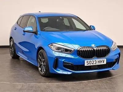 Used BMW 118 M Sport 136 HP (100 kW) 2023 Blue Hatchback