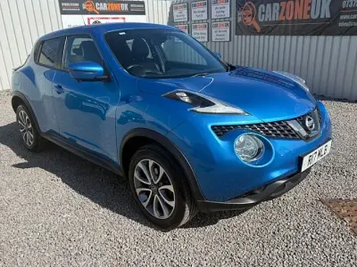 Used Nissan Juke Tekna 117 HP (86 kW) 2019 Blue SUV