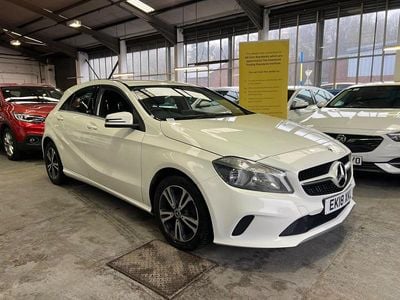 Used Mercedes A160 SE 102 HP (75 kW) 2018 White Hatchback