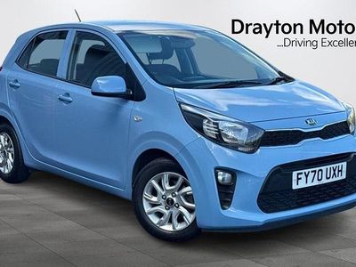 Used Kia Picanto 66 HP (48 kW) 2020 Blue Hatchback
