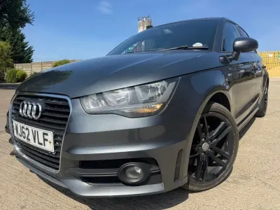 Used Audi A1 S-Line 105 HP (77 kW) 2012 Grey Hatchback