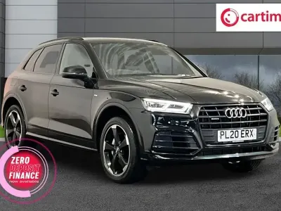 Begagnad Audi Q5 Black Edition 299 HK (219 kW) 2020 Svart SUV