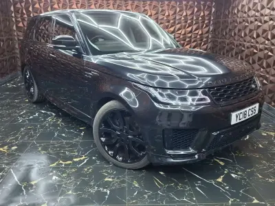 Używany Land Rover Range Rover Sport Autobiography Dynamic 2018 Czarny SUV