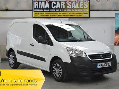 White Used 2016 Peugeot Partner S MPV | £8,500 (A bit pricey)