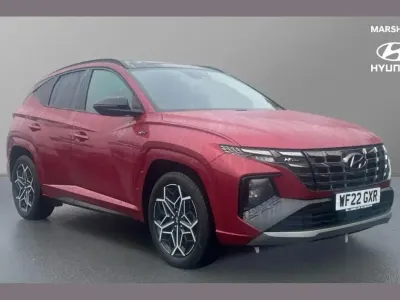 Used Hyundai Tucson N Line 230 HP (169 kW) 2022 Red SUV