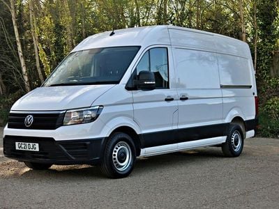 Used VW Crafter Trendline 140 HP (102 kW) 2021 White Van
