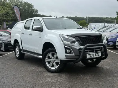 Used Isuzu D-Max 162 HP (119 kW) 2018 White Pickup