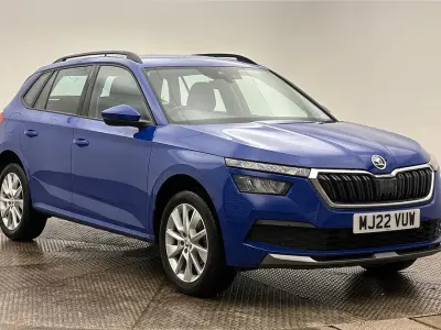 Used Skoda Kamiq SE 81 HP (59 kW) 2022 Energy blue SUV