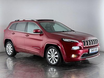 Red Used 2018 Jeep Cherokee Overland SUV | £13,100 (Fair price)