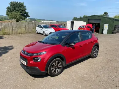 Used Citroën C3 Feel 2019 Red Hatchback