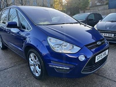 Blue Used 2015 Ford S-MAX Titanium MPV | £4,995 (Good price)