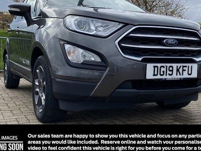 Used Ford Ecosport Zetec 125 HP (91 kW) 2019 Grey SUV