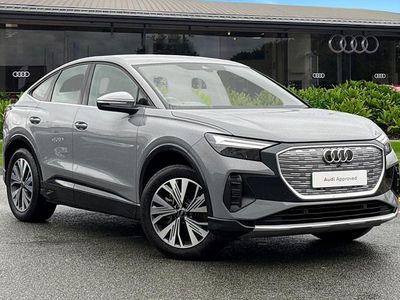 Grey Used 2024 Audi Q4 Sportback e-tron Sport SUV | £33,750 (Fair price)