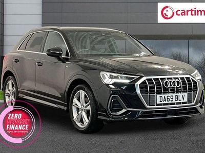 Used Audi Q3 S-Line 150 HP (110 kW) 2020 Black SUV