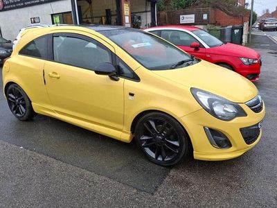 Used Vauxhall Corsa Edition 2014 Yellow Hatchback