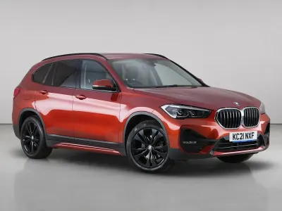 Used BMW X1 Sport Line 140 HP (102 kW) 2020 Orange SUV