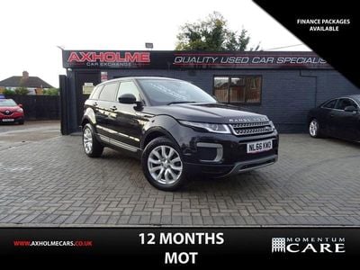 Black Used 2016 Land Rover Range Rover evoque SE Estate | £7,995 (Good price)