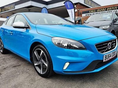 Used Volvo V40 R-Design 150 HP (110 kW) 2014 Blue Hatchback