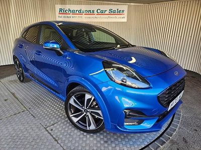 Used Ford Puma ST-Line X 125 HP (91 kW) 2020 Blue SUV