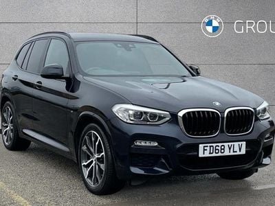Used BMW X3 M Sport 181 HP (133 kW) 2019 Black SUV