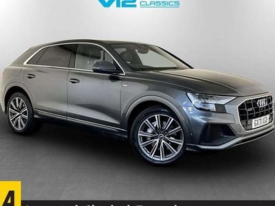 Used Audi Q8 S-Line 340 HP (250 kW) 2021 Grey SUV