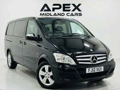 Begagnad Mercedes Viano 258 HK (189 kW) 2012 Svart Minibuss