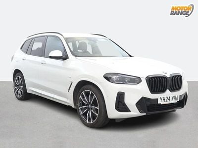 White Used 2024 BMW X3 M Sport SUV | £38,395 (Fair price)