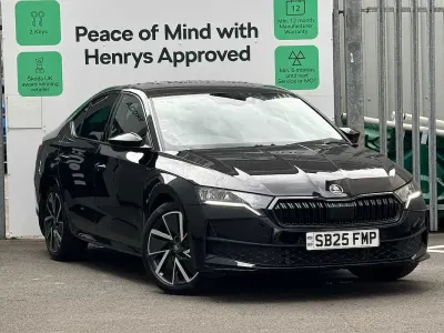Used Skoda Octavia SportLine 110 HP (80 kW) 2025 Black magic pearl effect Hatchback